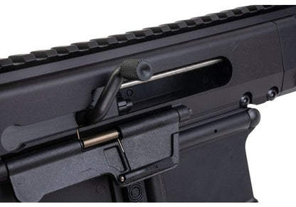 Double Eagle DWS-180 13.9 GBB エアソフトライフル（ブラック） - 折りたたみ式ストック、Dmag付き-AIRSOFT GOGO エアガン・サバゲー用品通販