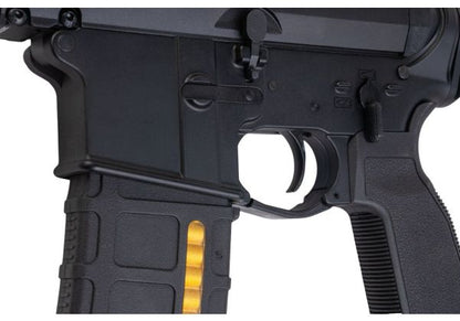 Double Eagle DWS-180 13.9 GBB エアソフトライフル（ブラック） - 折りたたみ式ストック、Dmag付き-AIRSOFT GOGO エアガン・サバゲー用品通販