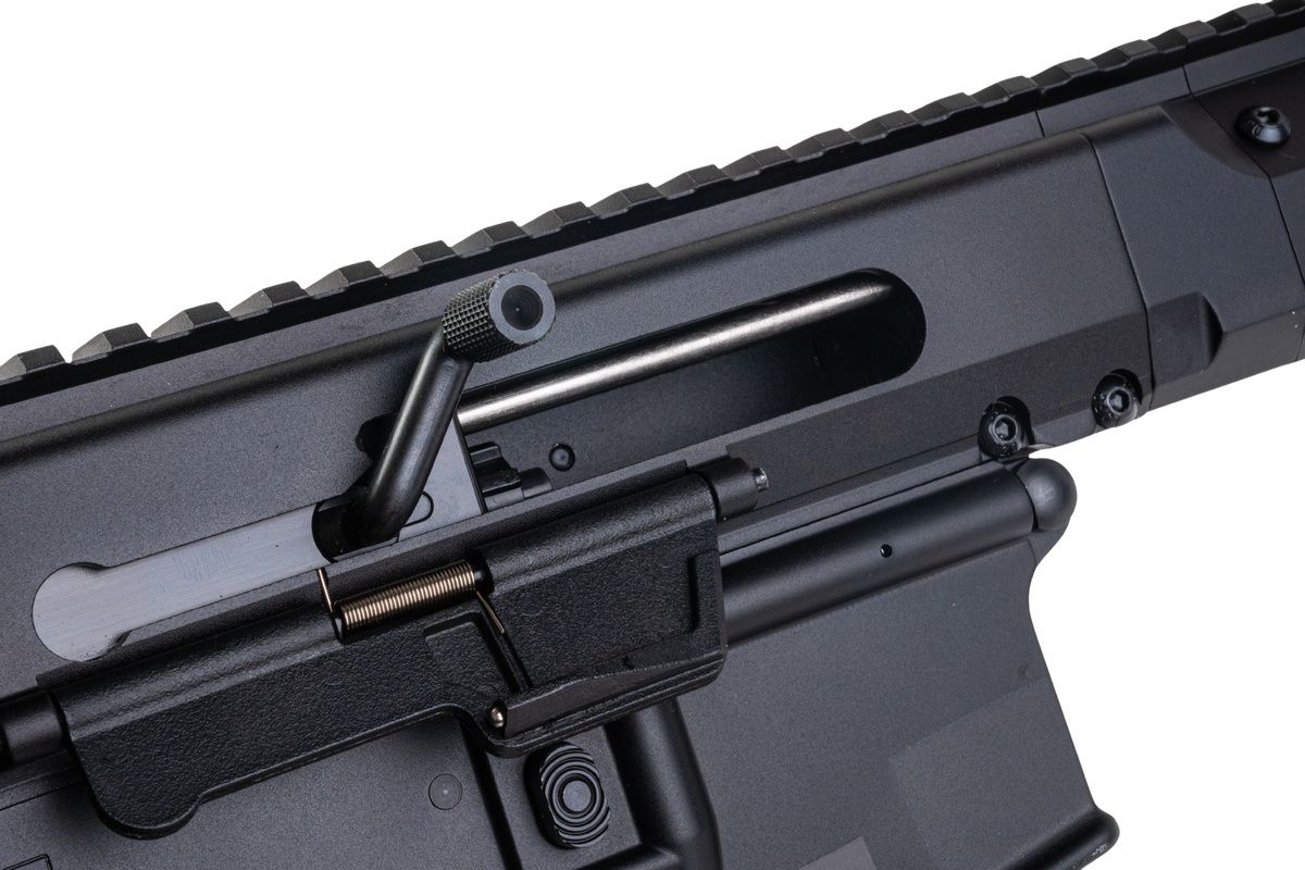 Double Eagle DWS-180 13.9 GBB エアソフトライフル（ブラック） - Dmag バッファーーチューブ付き-AIRSOFT GOGO エアガン・サバゲー用品通販