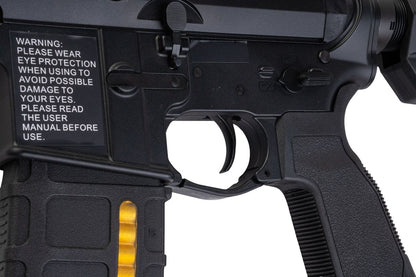 Double Eagle DWS-180 13.9 GBB エアソフトライフル（ブラック） - Dmag バッファーーチューブ付き-AIRSOFT GOGO エアガン・サバゲー用品通販
