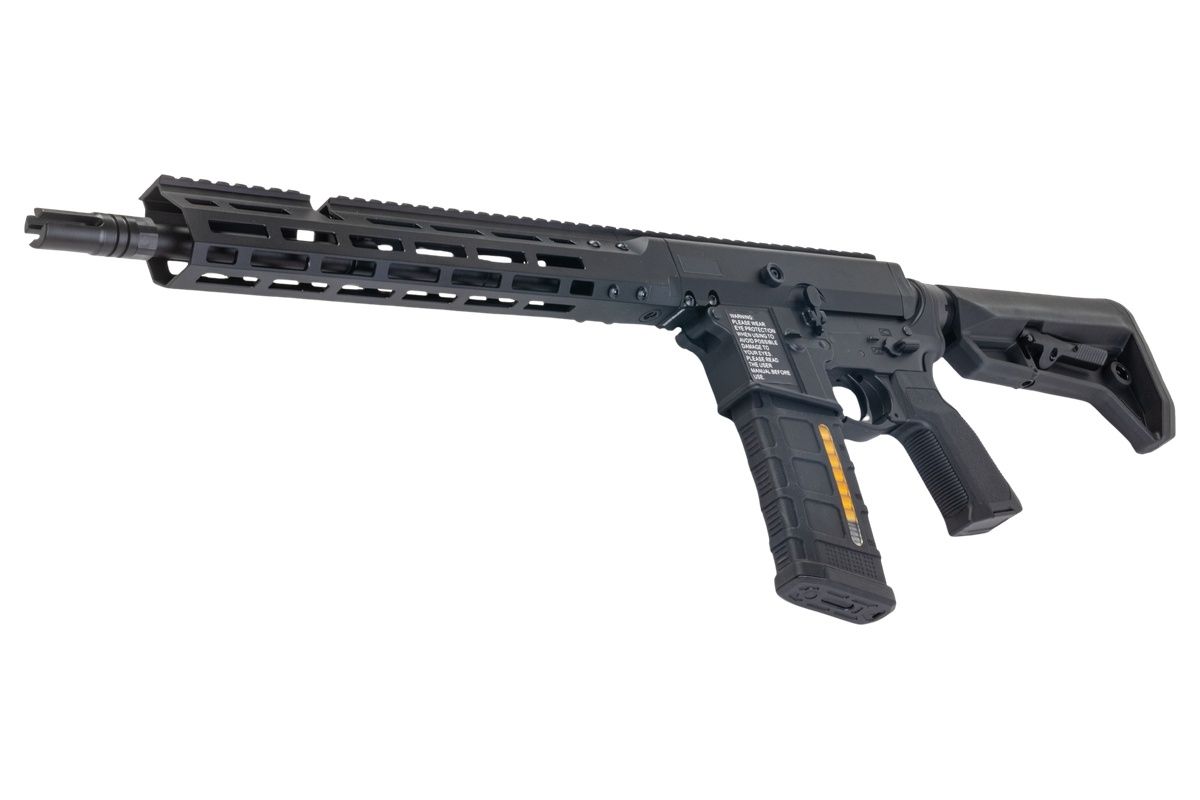 Double Eagle DWS-180 13.9 GBB エアソフトライフル（ブラック） - Dmag バッファーーチューブ付き-AIRSOFT GOGO エアガン・サバゲー用品通販
