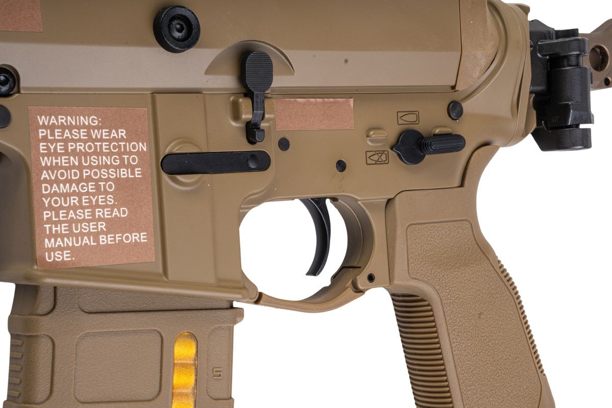 Double Eagle DWS-180 GBB エアソフトライフル (FDE)-AIRSOFT GOGO エアガン・サバゲー用品通販