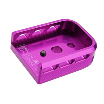 DR. BLACK 東京マルイ ハイキャパ 5.1 GBB マガジンベース (アルミニウム、タイプ B、パープル)-AIRSOFT GOGO エアガン・サバゲー用品通販