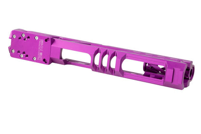 Dr. Black 東京マルイ ハイキャパ 5.1 GBB オプティクス レディGBBスライド タイプY (アルミニウム / アルミ、紫)-AIRSOFT GOGO エアガン・サバゲー用品通販