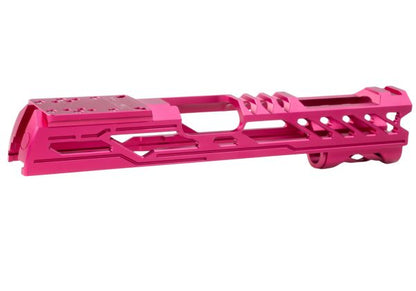 Dr. Black 東京マルイ ハイキャパ5.1 GBB オプティクスレディGBBスライド タイプY (アルミ、マゼンタ)-AIRSOFT GOGO エアガン・サバゲー用品通販