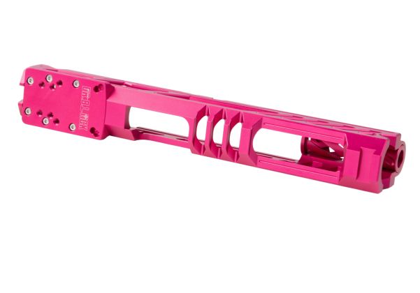 Dr. Black 東京マルイ ハイキャパ5.1 GBB オプティクスレディGBBスライド タイプY (アルミ、マゼンタ)-AIRSOFT GOGO エアガン・サバゲー用品通販
