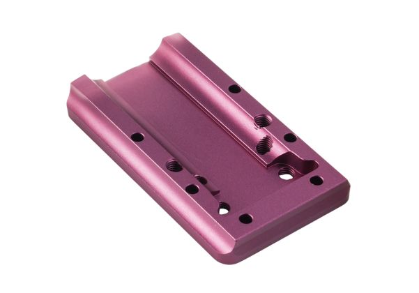 Dr. Black アルミGBBスライドタイプ Y型赤ドットアダプターープレート付き (紫)-AIRSOFT GOGO エアガン・サバゲー用品通販