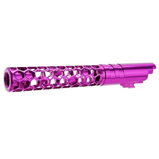 DR. BLACK HI-CAPA 5.1 GBB アウターバレル (タイプ -FAVOS、6063 アルミニウム、パープル)-AIRSOFT GOGO エアガン・サバゲー用品通販
