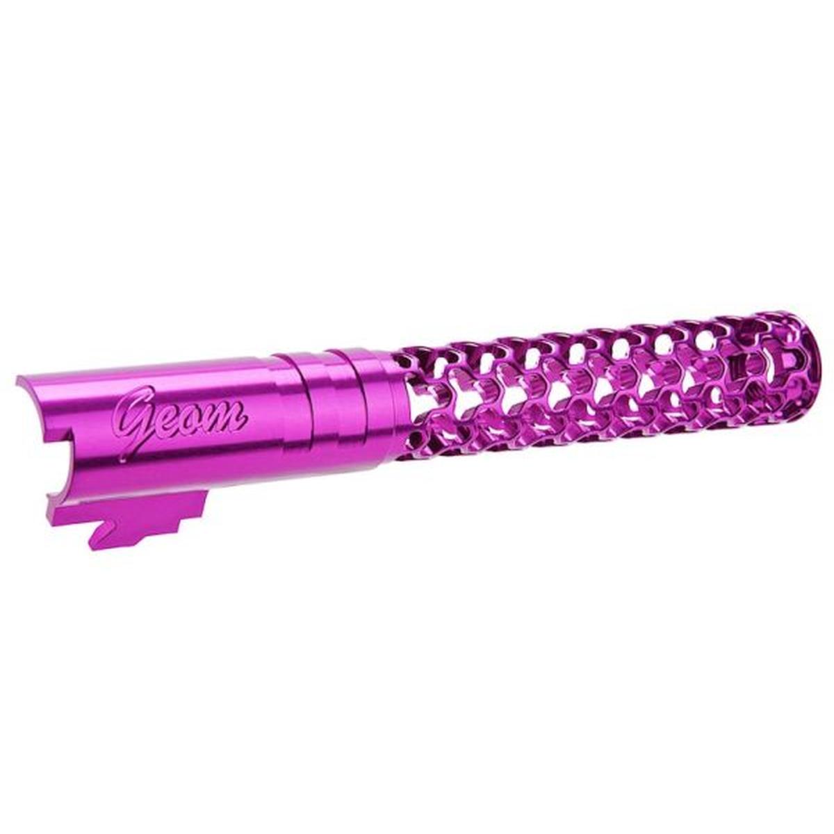 DR. BLACK HI-CAPA 5.1 GBB アウターバレル (タイプ -GEOM、6063 アルミニウム、パープル)-AIRSOFT GOGO エアガン・サバゲー用品通販