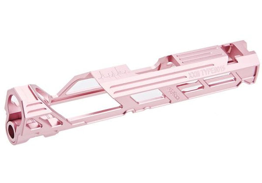 Dr. Black Tokyo Marui ハイキャパ 4.3 GBB GBBスライド (タイプ901S、アルミニウム / アルミ、ピンク)-AIRSOFT GOGO エアガン・サバゲー用品通販