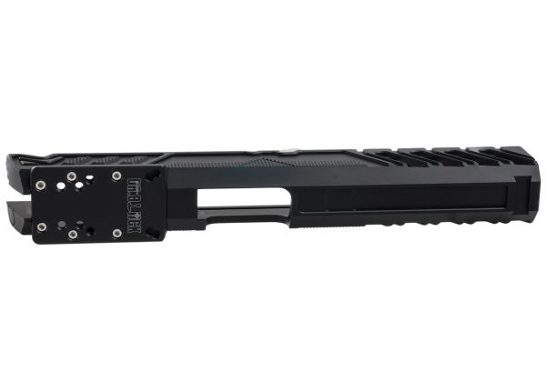 Dr. Black Tokyo Marui ハイキャパ 5.1 GBB GBBスライド (タイプ 'W'、アルミニウム / アルミ、ブラック)-AIRSOFT GOGO エアガン・サバゲー用品通販