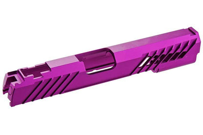 Dr. Black Tokyo Marui ハイキャパ 5.1 GBB GBBスライド (タイプ300R、アルミニウム / アルミ、紫、V2)-AIRSOFT GOGO エアガン・サバゲー用品通販