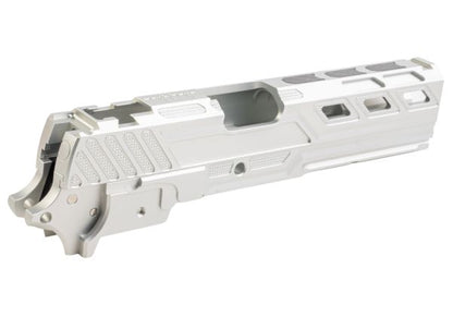 Dr. Black Tokyo Marui ハイキャパ 5.1 GBB GBBスライド＆フレームキット（タイプZ、アルミ製、銀(ぎん)）-AIRSOFT GOGO エアガン・サバゲー用品通販