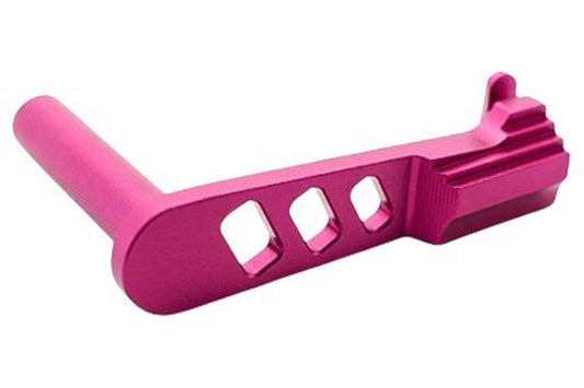 Dr. Black Tokyo Marui ハイキャパ GBB アルミGBBスライドストップ (タイプA、マゼンタ)-AIRSOFT GOGO エアガン・サバゲー用品通販