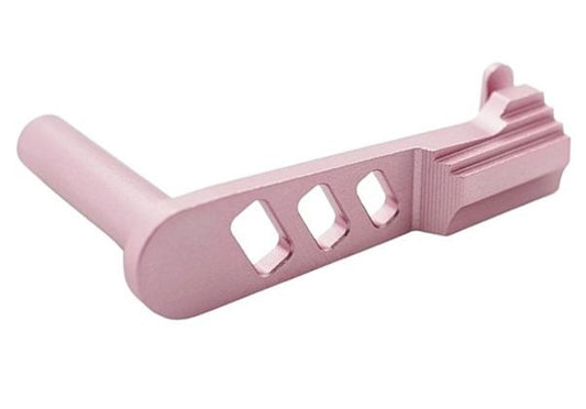 Dr. Black Tokyo Marui ハイキャパ GBB アルミGBBスライドストップ (タイプA、ピンク)-AIRSOFT GOGO エアガン・サバゲー用品通販