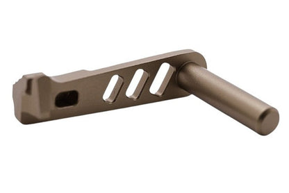 Dr. Black Tokyo Marui ハイキャパ GBB アルミGBBスライドストップ (タイプA、タン)-AIRSOFT GOGO エアガン・サバゲー用品通販