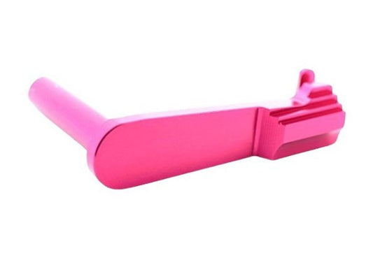 Dr. Black Tokyo Marui ハイキャパ GBB アルミGBBスライドストップ (タイプB、マゼンタ)-AIRSOFT GOGO エアガン・サバゲー用品通販