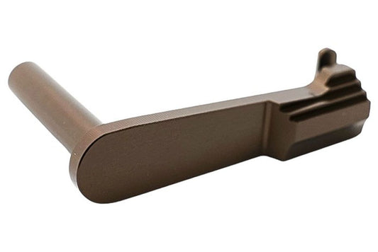 Dr. Black Tokyo Marui ハイキャパ GBB アルミGBBスライドストップ (タイプB、タン)-AIRSOFT GOGO エアガン・サバゲー用品通販