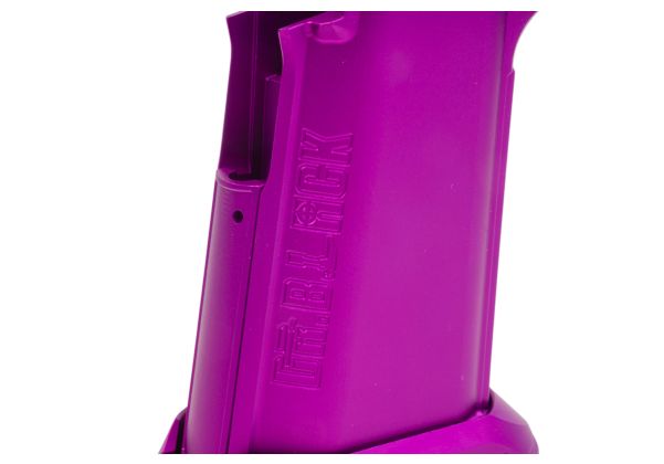 Dr. Black Tokyo Marui ハイキャパ GBB アルミグリップ (タイプ CLEAN、紫)-AIRSOFT GOGO エアガン・サバゲー用品通販