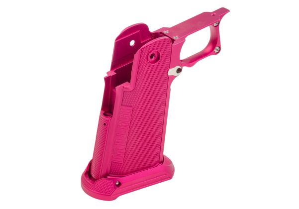 Dr. Black Tokyo Marui ハイキャパ GBB アルミグリップ (タイプB、マゼンタ)-AIRSOFT GOGO エアガン・サバゲー用品通販