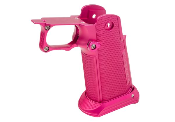 Dr. Black Tokyo Marui ハイキャパ GBB アルミグリップ (タイプB、マゼンタ)-AIRSOFT GOGO エアガン・サバゲー用品通販