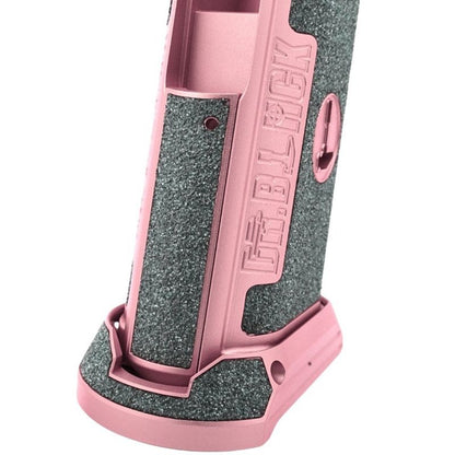 Dr. Black Tokyo Marui ハイキャパ GBB アルミグリップ (タイプC、ピンク)-AIRSOFT GOGO エアガン・サバゲー用品通販