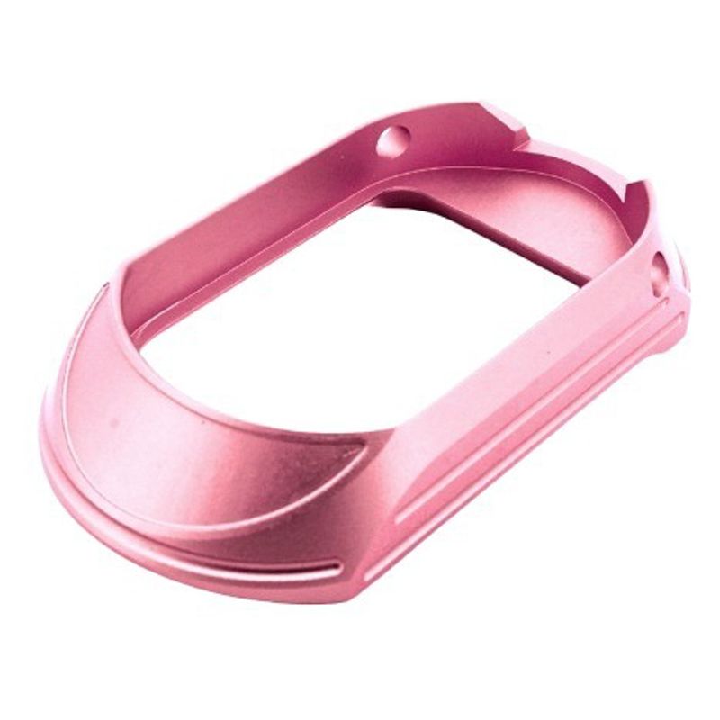 Dr. Black Tokyo Marui ハイキャパ GBB アルミグリップ (タイプC、ピンク)-AIRSOFT GOGO エアガン・サバゲー用品通販
