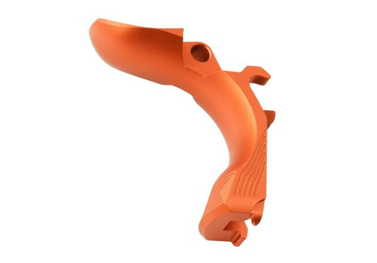 Dr. Black Tokyo Marui ハイキャパ GBB アルミグリップセフティ (タイプA、オレンジ)-AIRSOFT GOGO エアガン・サバゲー用品通販