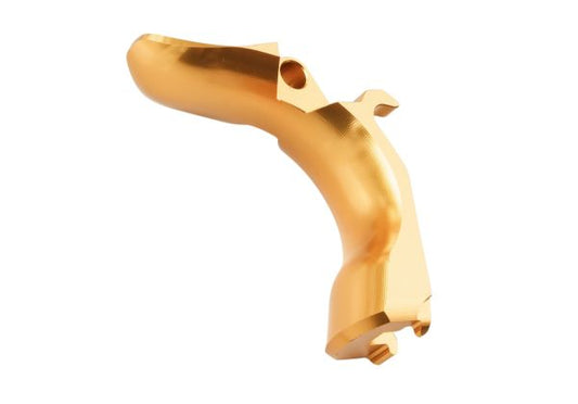 Dr. Black Tokyo Marui ハイキャパ GBB アルミグリップセフティ (タイプB、金(きん))-AIRSOFT GOGO エアガン・サバゲー用品通販