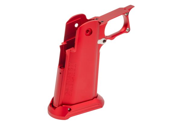 Dr. Black Tokyo Marui ハイキャパ GBB アルミグリップ（タイプCLEAN、赤）-AIRSOFT GOGO エアガン・サバゲー用品通販