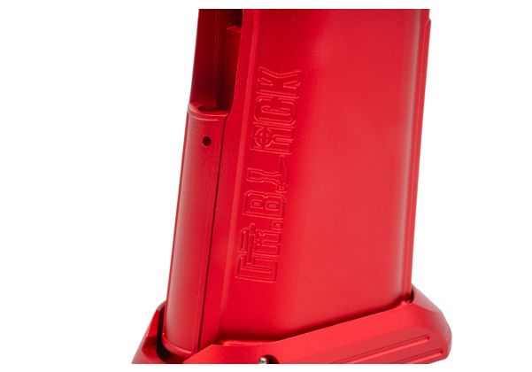 Dr. Black Tokyo Marui ハイキャパ GBB アルミグリップ（タイプCLEAN、赤）-AIRSOFT GOGO エアガン・サバゲー用品通販