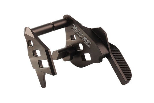 Dr. Black Tokyo Marui ハイキャパ GBB アルミサムセフティ (タイプA、タン)-AIRSOFT GOGO エアガン・サバゲー用品通販