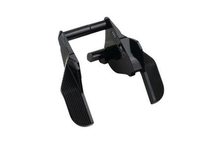Dr. Black Tokyo Marui ハイキャパ GBB アルミサムセフティ (タイプB、ブラック)-AIRSOFT GOGO エアガン・サバゲー用品通販