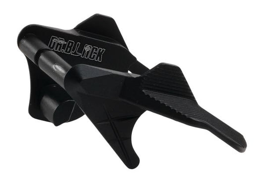 Dr. Black Tokyo Marui ハイキャパ GBB アルミサムセフティ (タイプC、ブラック)-AIRSOFT GOGO エアガン・サバゲー用品通販