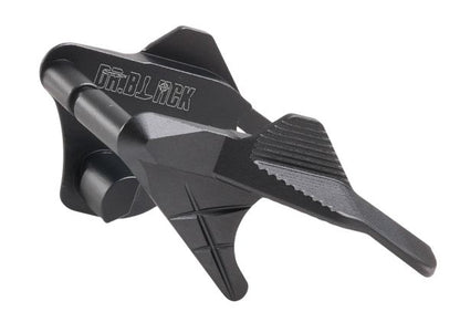 Dr. Black Tokyo Marui ハイキャパ GBB アルミサムセフティ (タイプC、グレー)-AIRSOFT GOGO エアガン・サバゲー用品通販