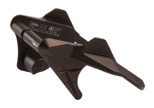 Dr. Black Tokyo Marui ハイキャパ GBB アルミサムセフティ (タイプC、タン)-AIRSOFT GOGO エアガン・サバゲー用品通販