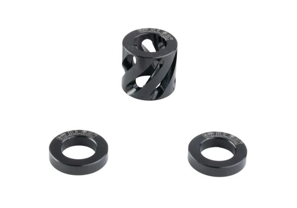 Dr. Black Tokyo Marui ハイキャパ GBB リコイルバッファーーセット (タイプA - ブラック)-AIRSOFT GOGO エアガン・サバゲー用品通販