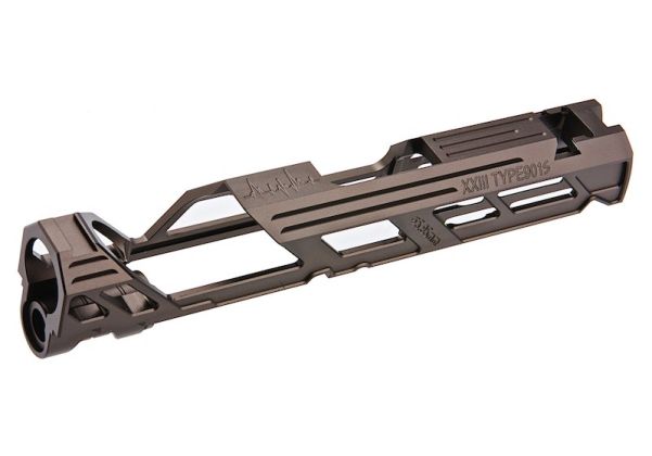 Dr. Black Tokyo Marui ハイキャパ4.3 GBB GBBスライド (タイプ901S、アルミニウム / アルミ、タン)-AIRSOFT GOGO エアガン・サバゲー用品通販