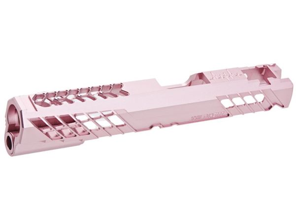 Dr. Black Tokyo Marui ハイキャパ5.1 GBB GBBスライド (タイプ777、アルミ、ピンク)-AIRSOFT GOGO エアガン・サバゲー用品通販