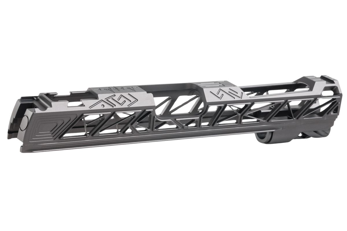 Dr. Black Tokyo Marui ハイキャパ5.1 GBB GBBスライド (タイプ800、アルミ、GY)-AIRSOFT GOGO エアガン・サバゲー用品通販