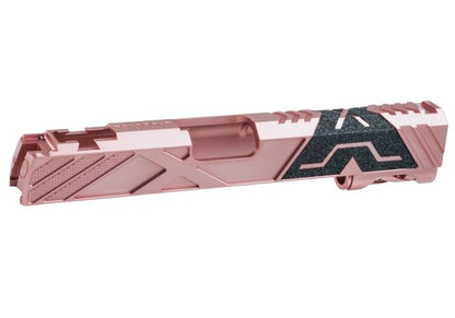 Dr. Black Tokyo Marui ハイキャパ5.1 GBB GBBスライド (タイプ「X」、アルミニウム / アルミ、ピンク)-AIRSOFT GOGO エアガン・サバゲー用品通販