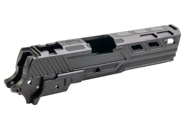 Dr. Black Tokyo Marui ハイキャパ5.1 GBB GBBスライド＆フレームキット（タイプZ、アルミ製、ブラック）-AIRSOFT GOGO エアガン・サバゲー用品通販