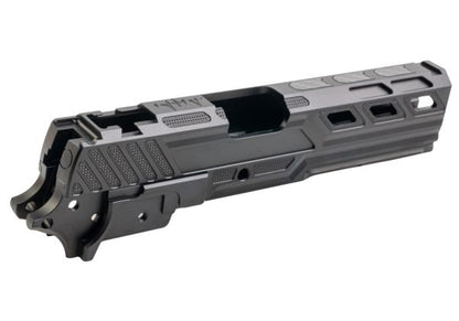 Dr. Black Tokyo Marui ハイキャパ5.1 GBB GBBスライド＆フレームキット（タイプZ、アルミ製、ブラック）-AIRSOFT GOGO エアガン・サバゲー用品通販