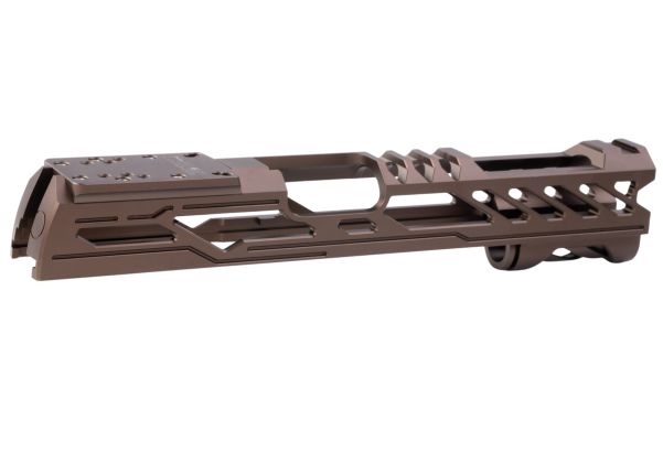 Dr. Black Tokyo Marui ハイキャパ5.1 GBB オプティクスレディGBBスライド タイプY (アルミ、タン)-AIRSOFT GOGO エアガン・サバゲー用品通販