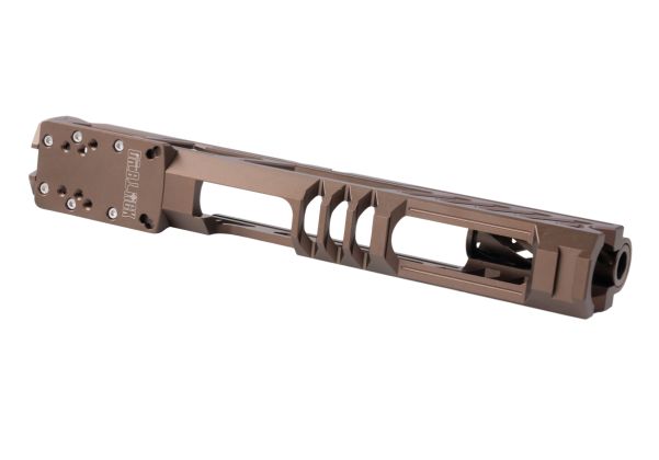 Dr. Black Tokyo Marui ハイキャパ5.1 GBB オプティクスレディGBBスライド タイプY (アルミ、タン)-AIRSOFT GOGO エアガン・サバゲー用品通販