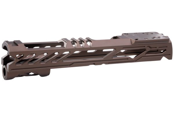 Dr. Black Tokyo Marui ハイキャパ5.1 GBB オプティクスレディGBBスライド タイプY (アルミ、タン)-AIRSOFT GOGO エアガン・サバゲー用品通販