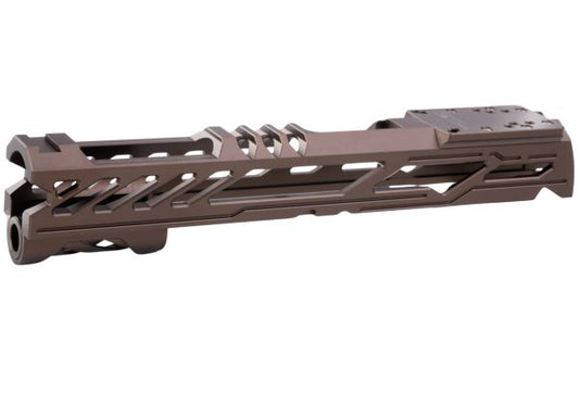 Dr. Black Tokyo Marui ハイキャパ5.1 GBB オプティクスレディGBBスライド タイプY (アルミ、タン)-AIRSOFT GOGO エアガン・サバゲー用品通販