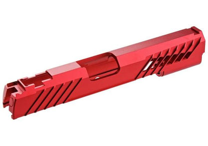 Dr. Black Tokyo Marui HI-CAPA 5.1 GBB GBBスライド (タイプ300R、アルミ製、赤、V2)-AIRSOFT GOGO エアガン・サバゲー用品通販