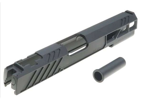 Dr. Black Tokyo Marui HI-CAPA 5.1 GBB GBBスライド (タイプ507、アルミニウム / アルミ、ブラック)-AIRSOFT GOGO エアガン・サバゲー用品通販