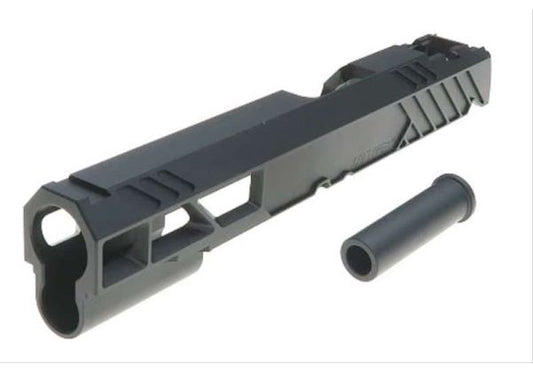 Dr. Black Tokyo Marui HI-CAPA 5.1 GBB GBBスライド (タイプ507、アルミニウム / アルミ、ブラック)-AIRSOFT GOGO エアガン・サバゲー用品通販